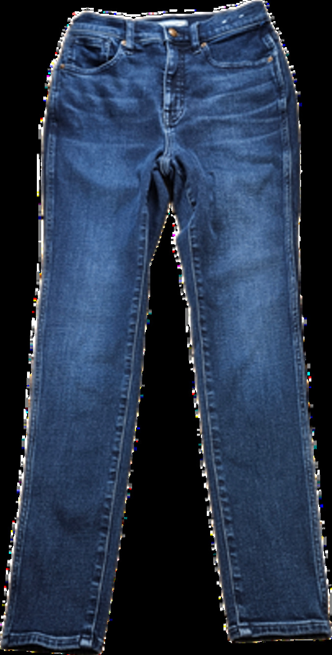 Madewell Jeans Women’s Dark Wash Size 25 10" High-Rise Skinny Stretch